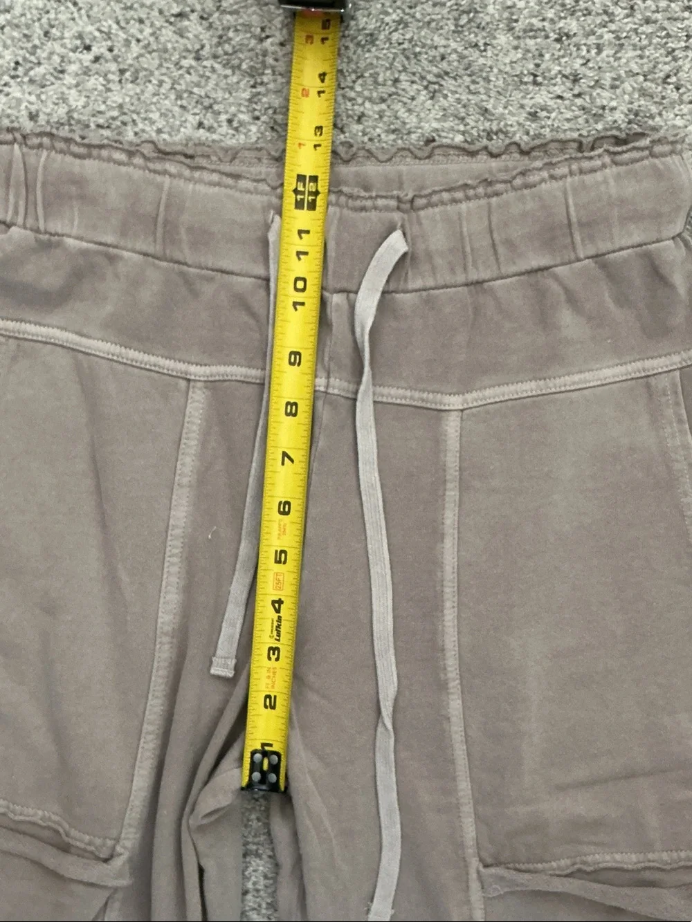 NWT Easel Wide-Leg Cargo Sweatpants ~ Mocha - Picture 7 of 9